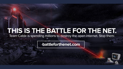 Battle for The Internet image
