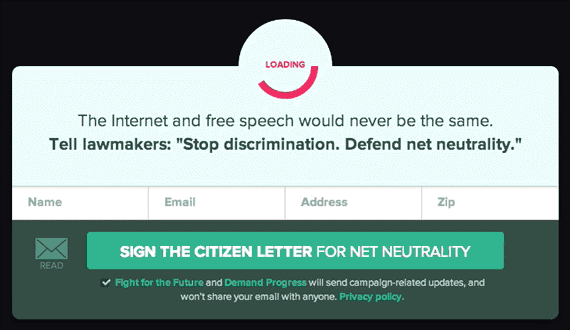 Tell the FCC to protect your right to a fair and open internet.