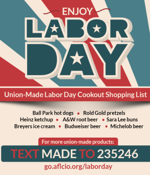 Click here to find union-made snacks, food & other products.