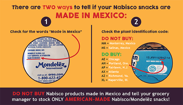 What products does Nabisco make?