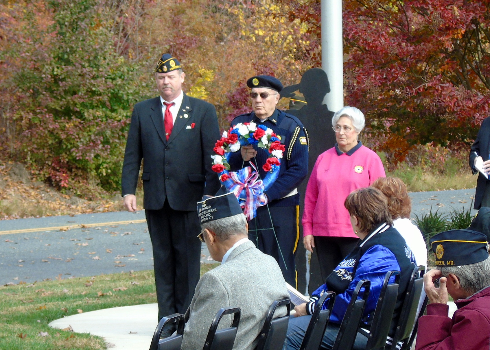 Maryland Veterans Participate in Veterans Day Ceremony