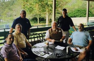 TCU NVP & Legislative Director Ron Kloos meeting with local TCU officials in Florida