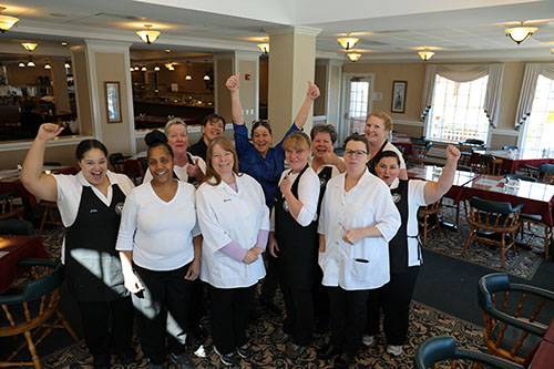 Gold Star Recognition for Winpisinger Center Kitchen Staff