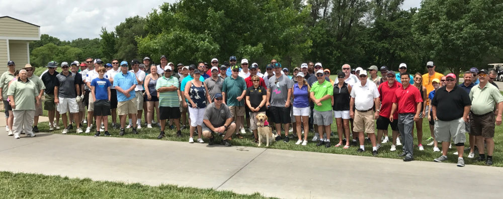 Wichita Local 774 Hits the Links for Guide Dogs