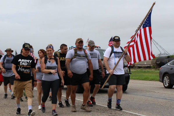 Texas Members March for True Meaning of Memorial Day