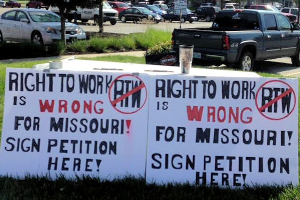 Hitting the Street for Working People in Missouri