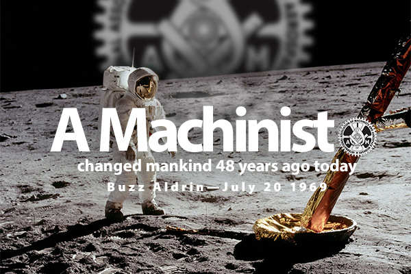 Forty-Eight Years Ago, a Machinist Took One Giant Leap