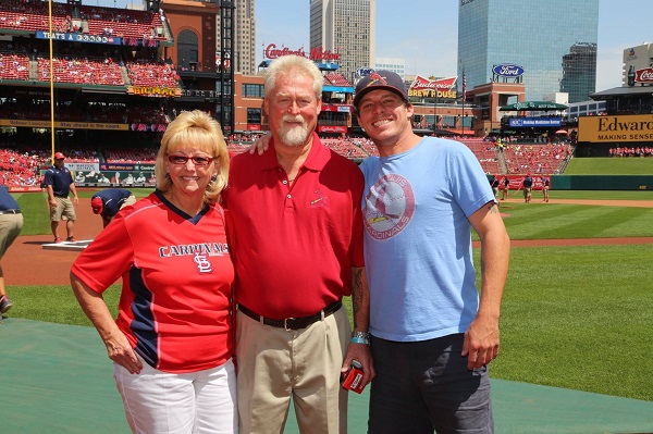 St. Louis Member Throws Out First Pitch for Labor