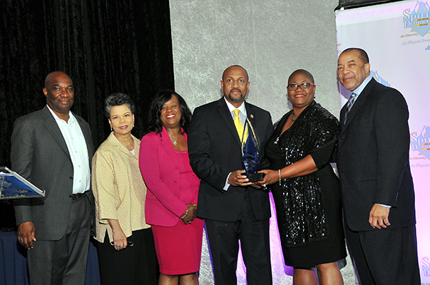 IAM Legislative Director Hasan Solomon Receives Spirit of Democracy Award