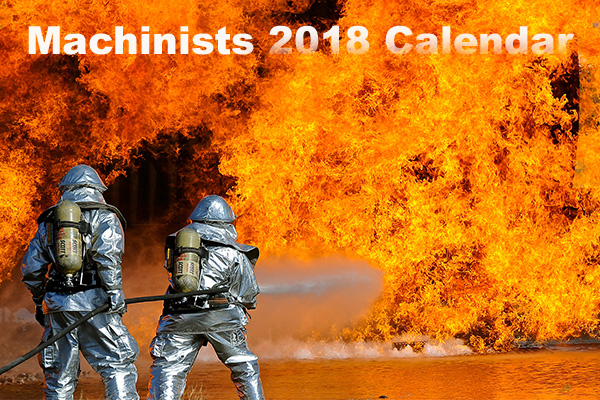 Still Time to Order Your 2018 Machinists Calendar