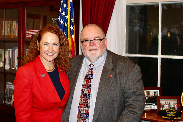 Retired Connecticut Machinist is Guest at State of the Union