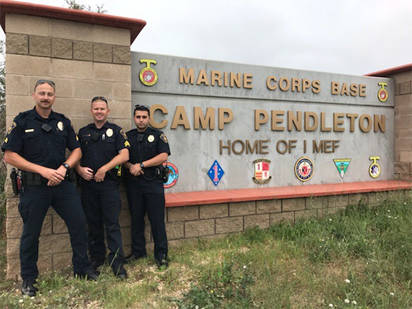 ‘Fighting on All Levels’ for Camp Pendleton Police Officers