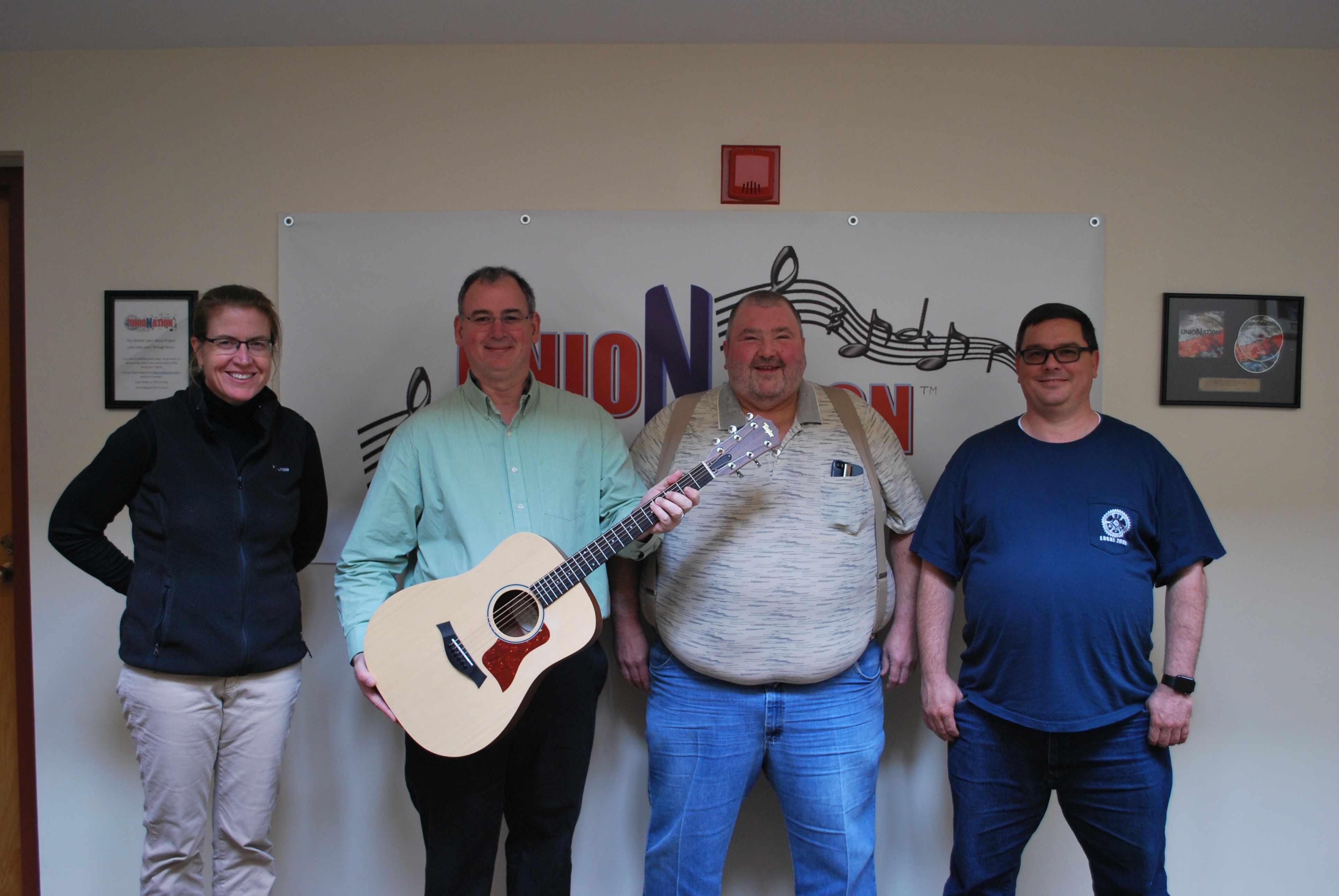 The Gift of a Guitar Bringing Members Together at Winpisinger Center