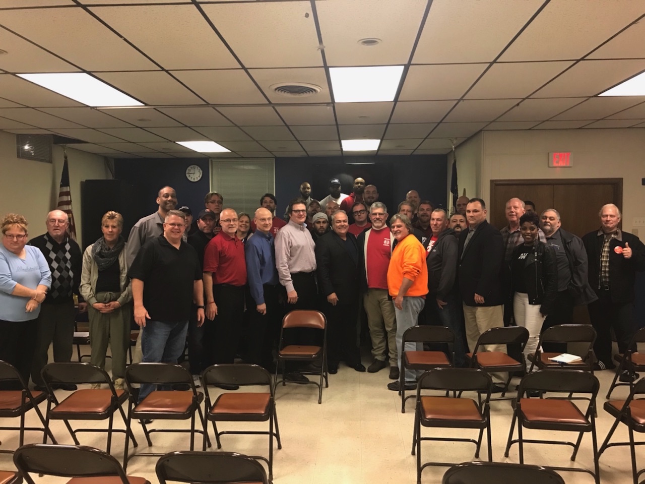 GVP Pantoja Visits Philadelphia Local, Talks American Negotiations