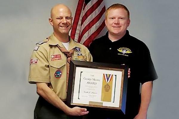 Washington State District 160 Member Recognized by Boy Scouts