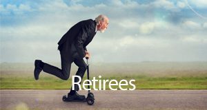 Link to information about retiree resources, volunteer opportunities, clubs and classes