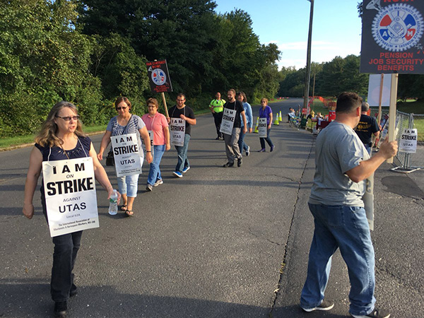 Connecticut Local 62A on Strike for Fairness at UTC