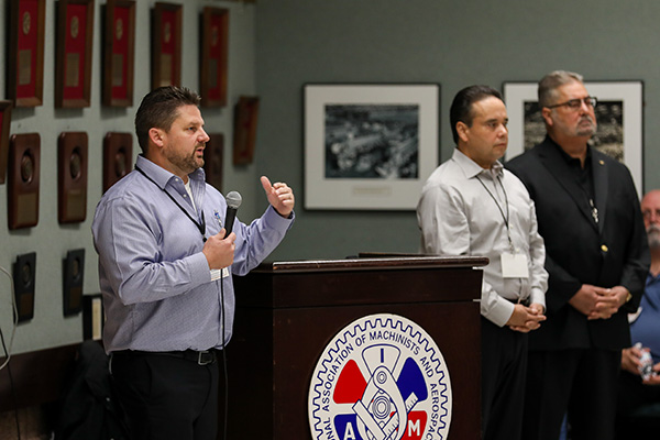 IP Martinez, GVP Allen Fire Up Membership at District 751 Solidarity Conference