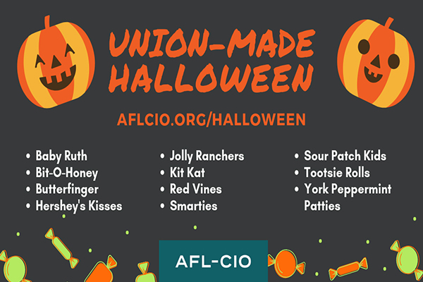 There’s No Trick to Give Union-Made Treats on Halloween