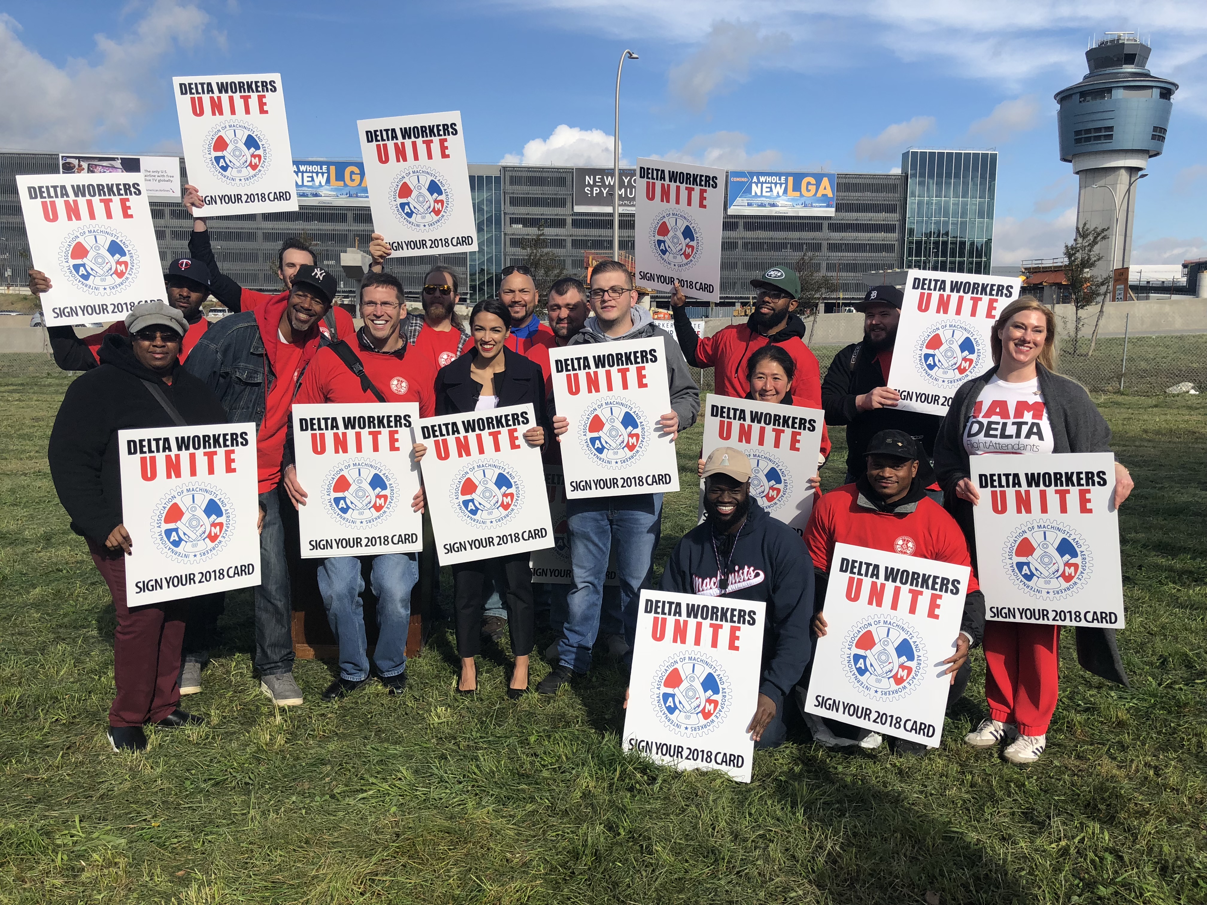 ‘We Can Win Together’: Delta Workers Get Boost in Big Apple