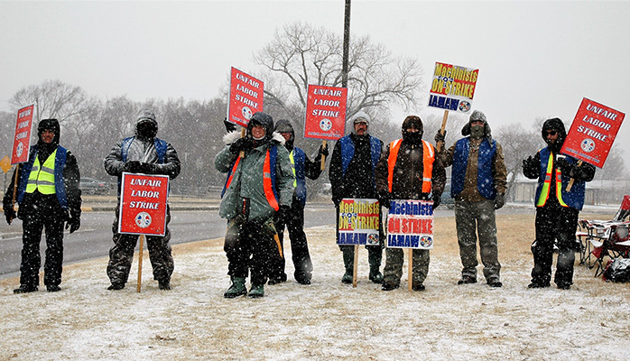 Kansas Machinists Holding Strong