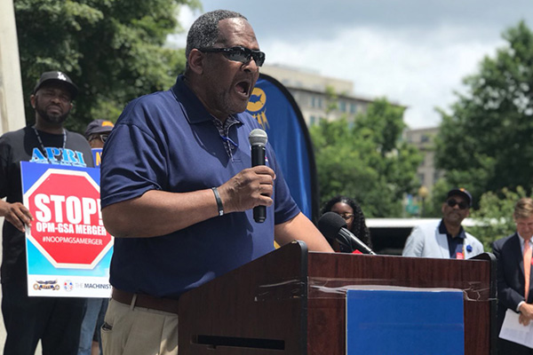 IAM, NFFE-IAM, AFGE, Others Rally to Save OPM