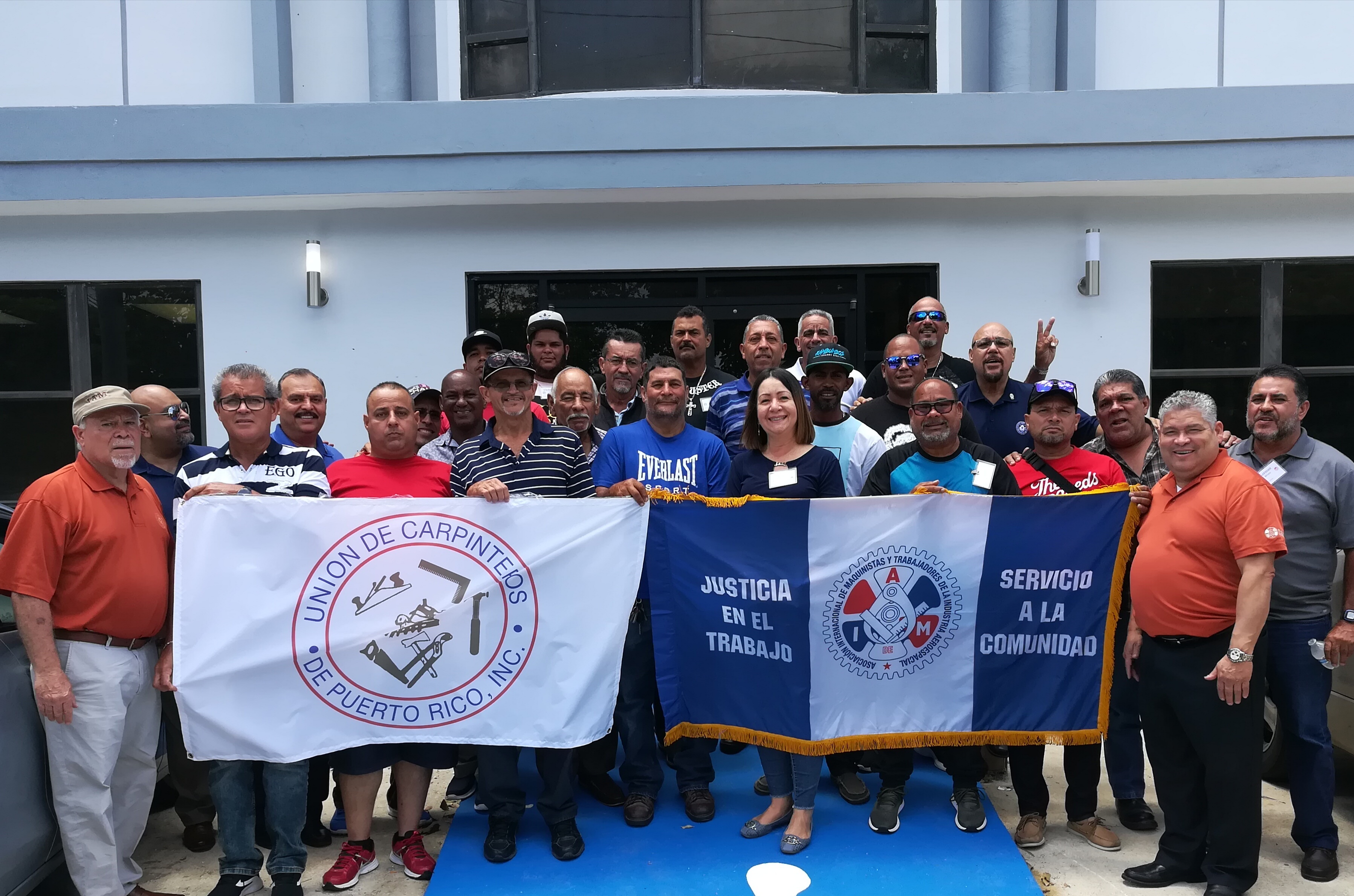 Maquinistas y Carpinteros Construyen Solidaridad Laboral en Puerto Rico