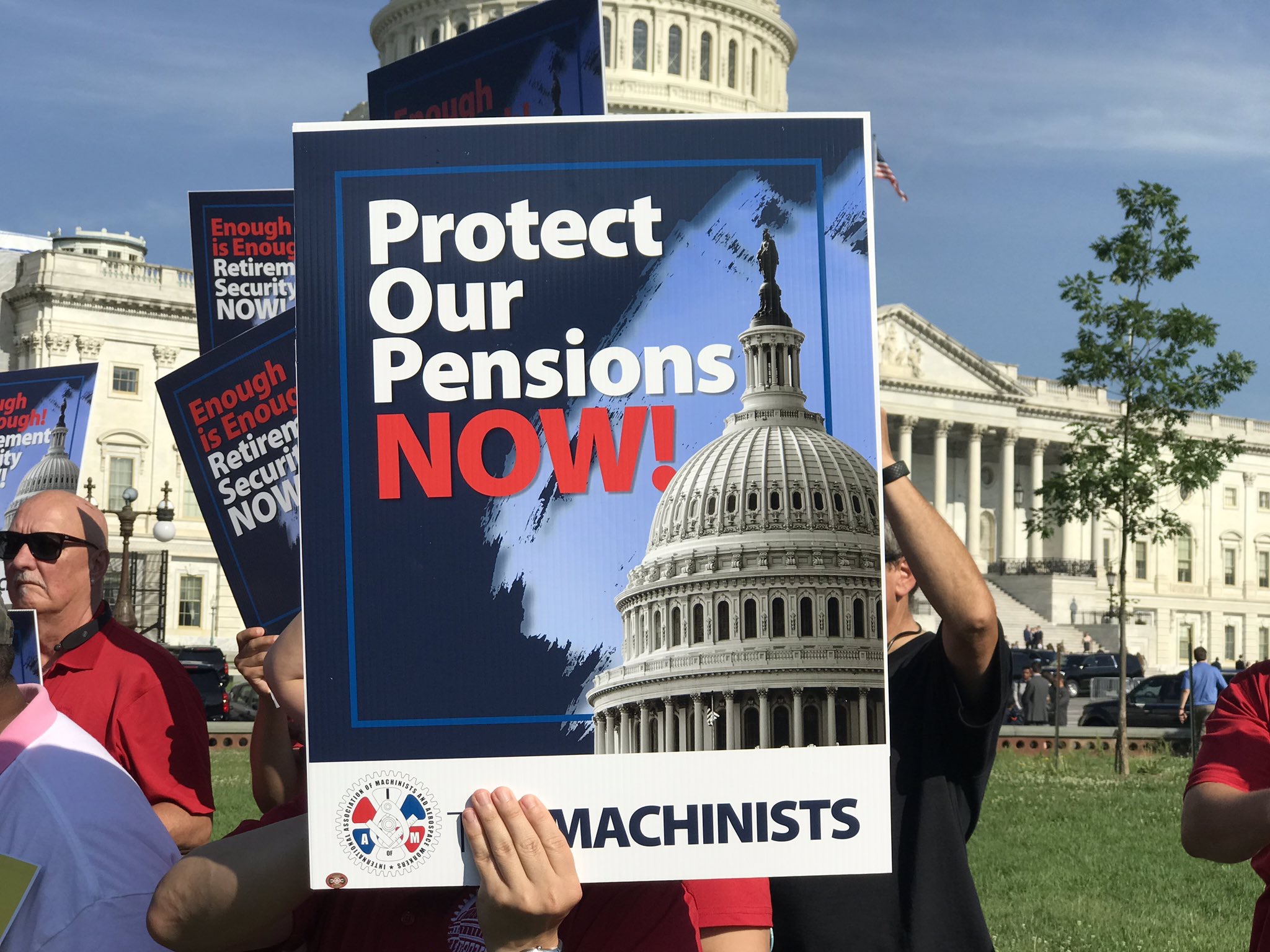 IAM Rallies To Protect Retirement Security