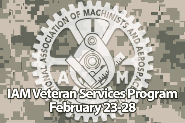 Register Now for the 2020 IAM Veterans Services Program