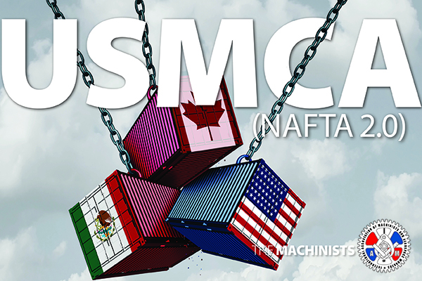 Machinists Thank Lawmakers Who Voted Against Flawed USMCA Trade Proposal