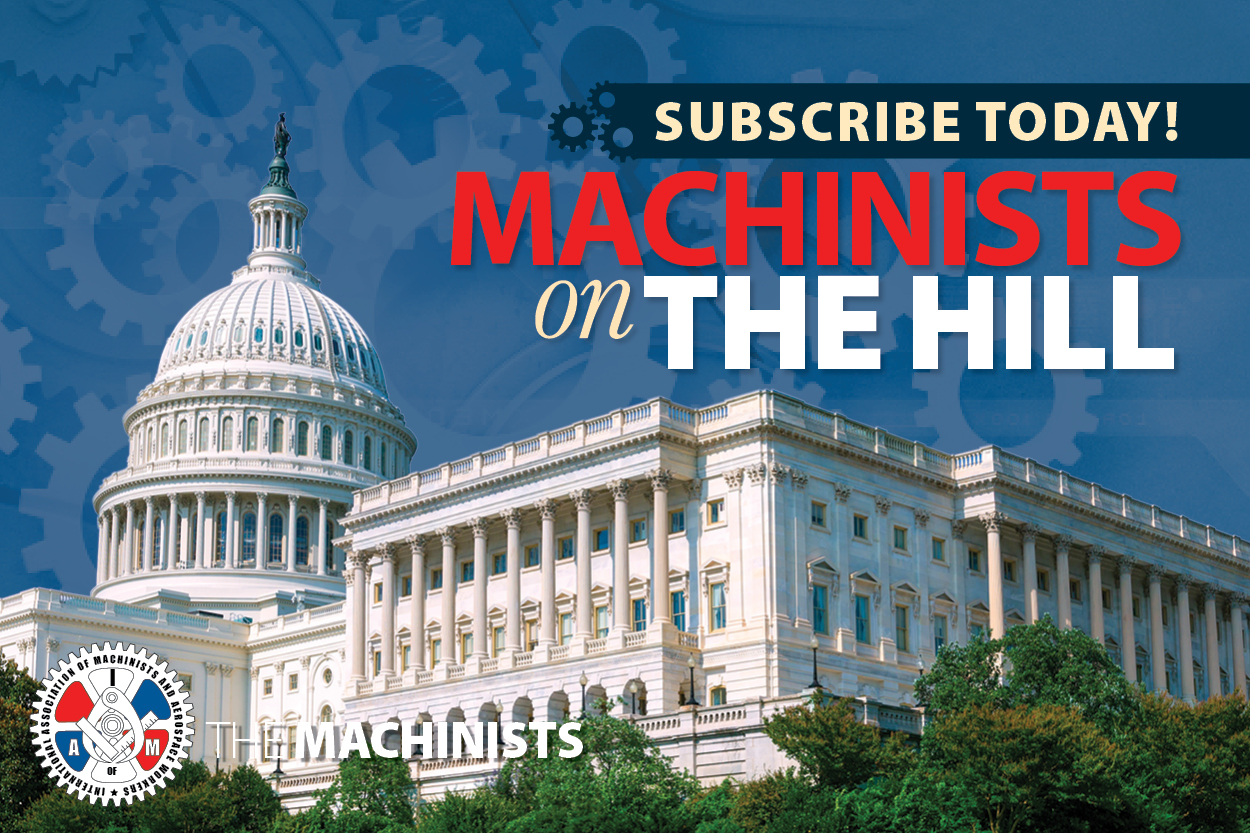 Sign up for the IAM’s New Legislative Email Newsletter