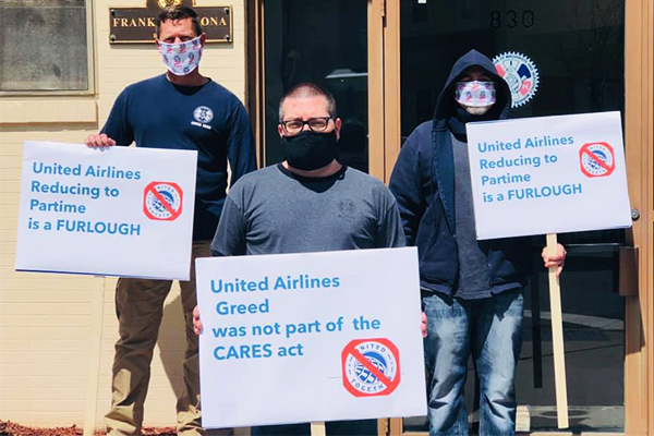 After IAM’s Pressure, United Backs Off Forced Furlough Plan