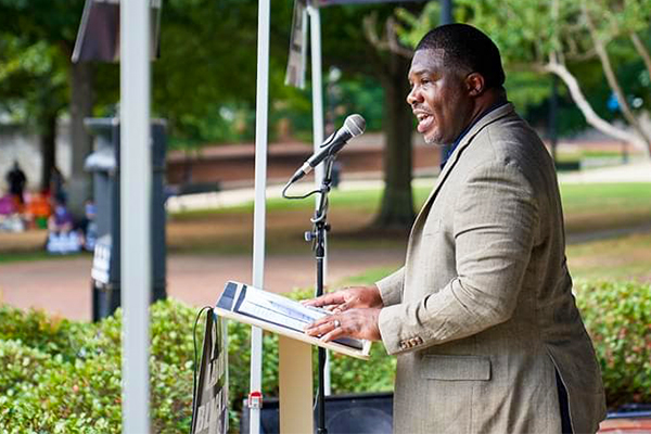 Texas Council of Machinists President Speaks at Labor for Black Lives Rally