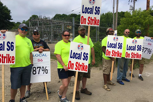 As BIW Calls in Strikebreakers, IAM Rallies Around Local S6 Shipbuilders