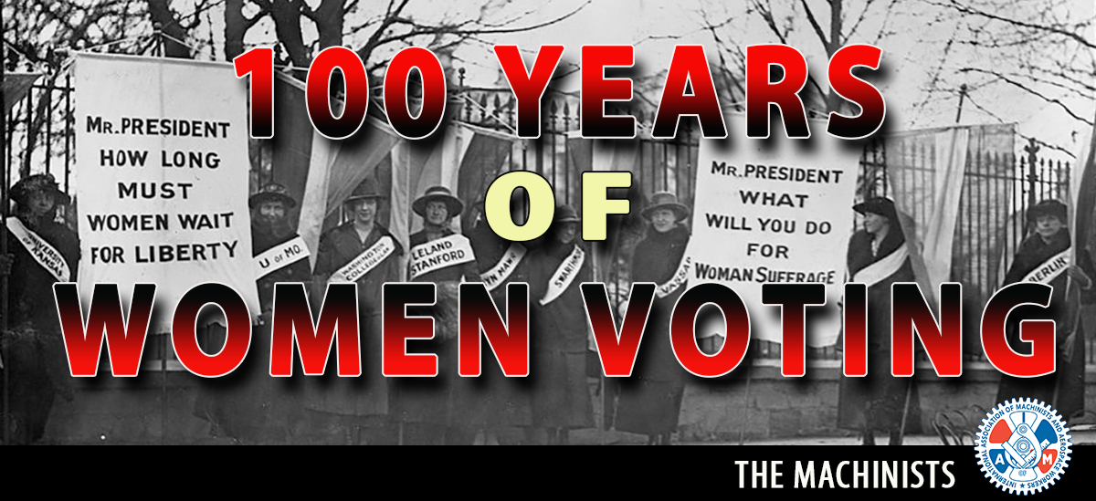 Tonight: Labor Commemorates Women’s Right to Vote