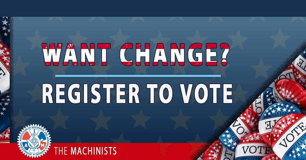 Today is National Voter Registration Day