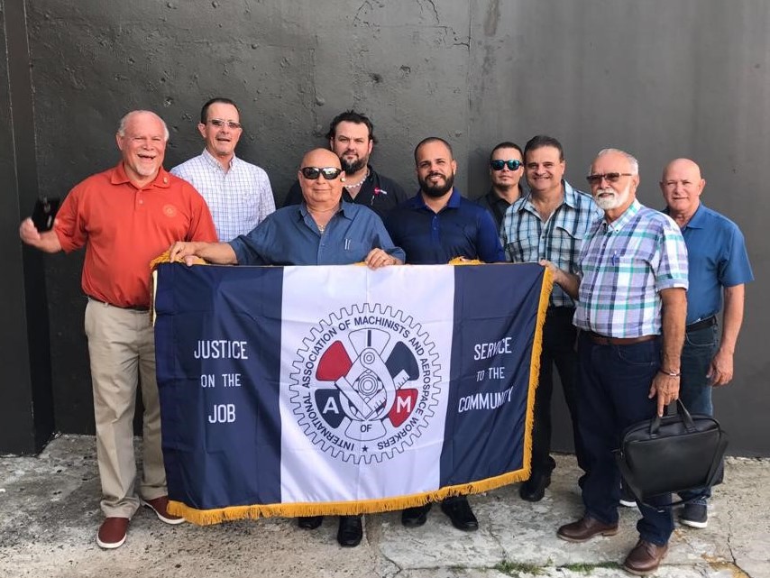 Los miembros de la Local 2725 de Puerto Rico recuperan empleos, $200K en salarios perdidos