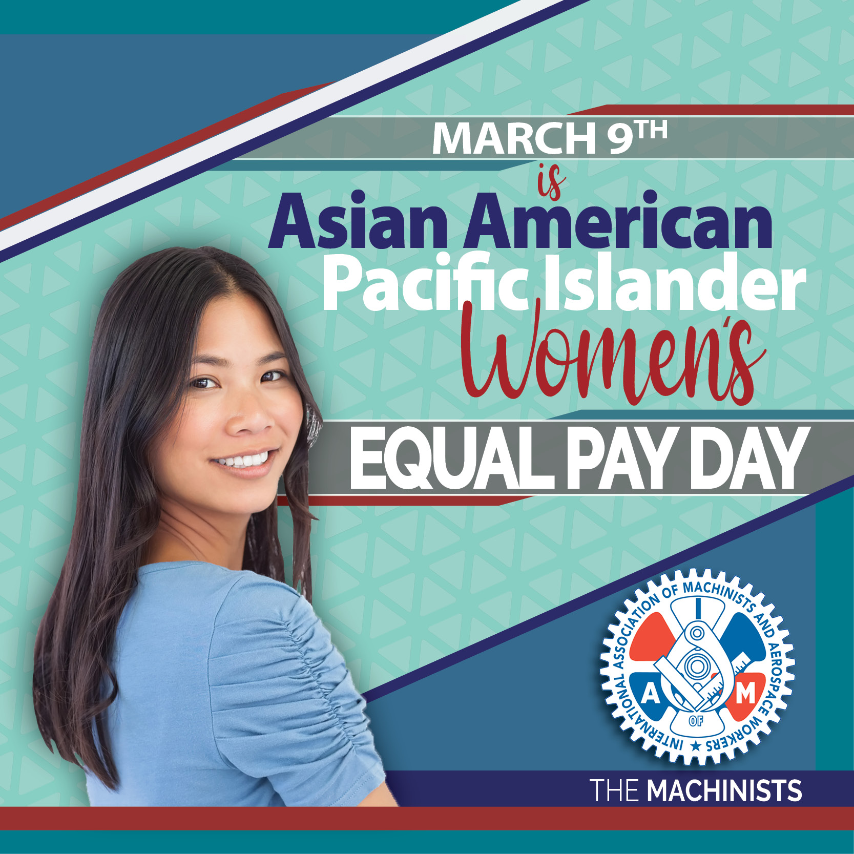 Asian American/Pacific Islander Women’s Equal Pay Day is March 9th