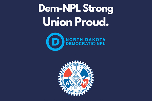 North Dakota Dem-NPL Staff Votes to Join Machinists Union