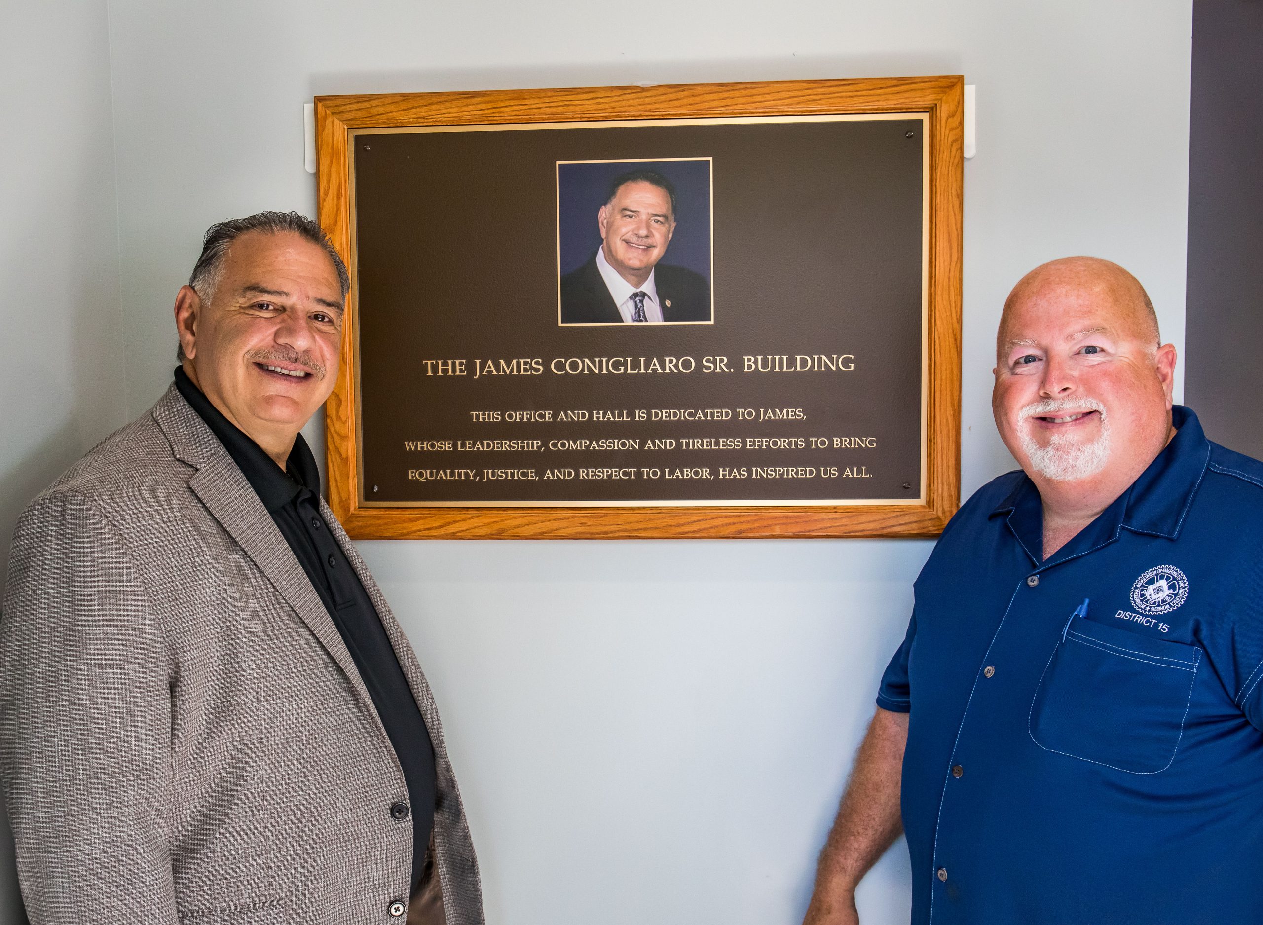 GVP Conigliaro Honored with District 15 Building Dedication