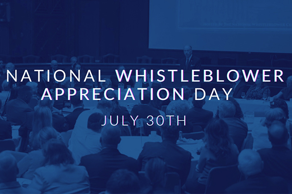 Machinists Celebrate National Whistleblower Appreciation Day