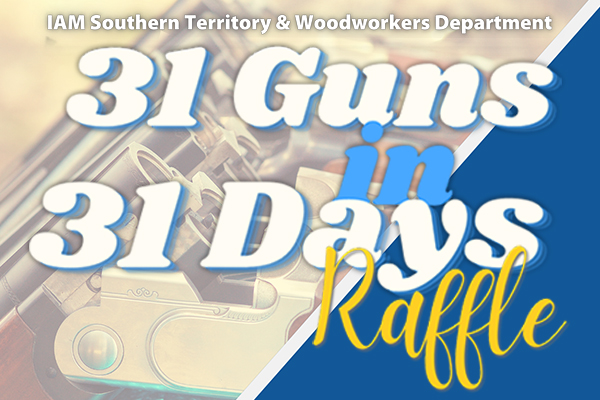 Still Time to Support Guide Dogs of America and Tender Loving Canines with the 31 Guns in 31 Days Raffle