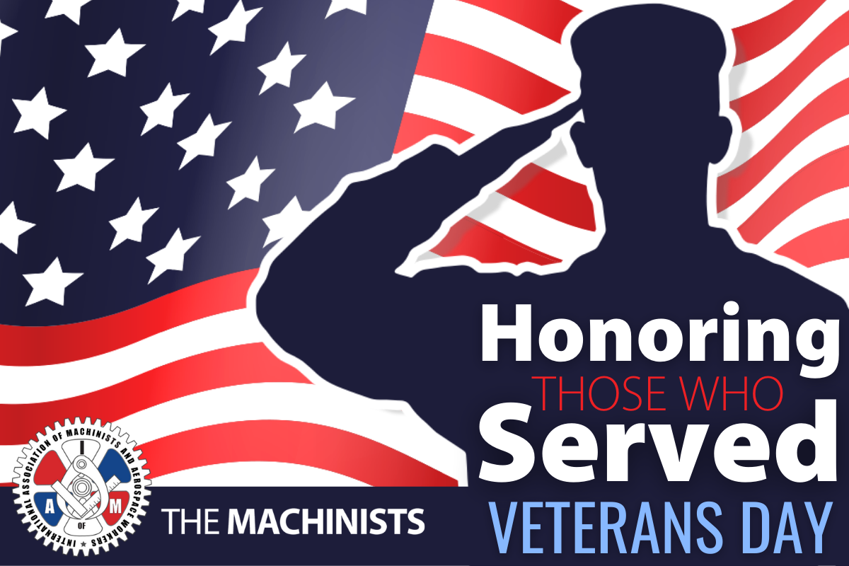 Veterans Day Message from Your Transportation Department