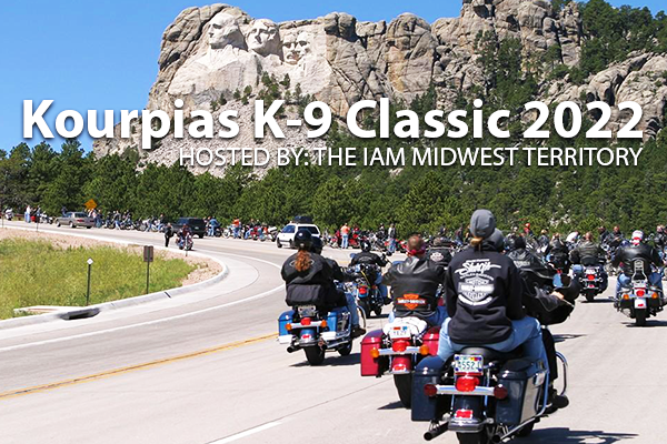 Register Now for the 2022 Midwest Territory Kourpias K-9 Classic Motorcycle Ride