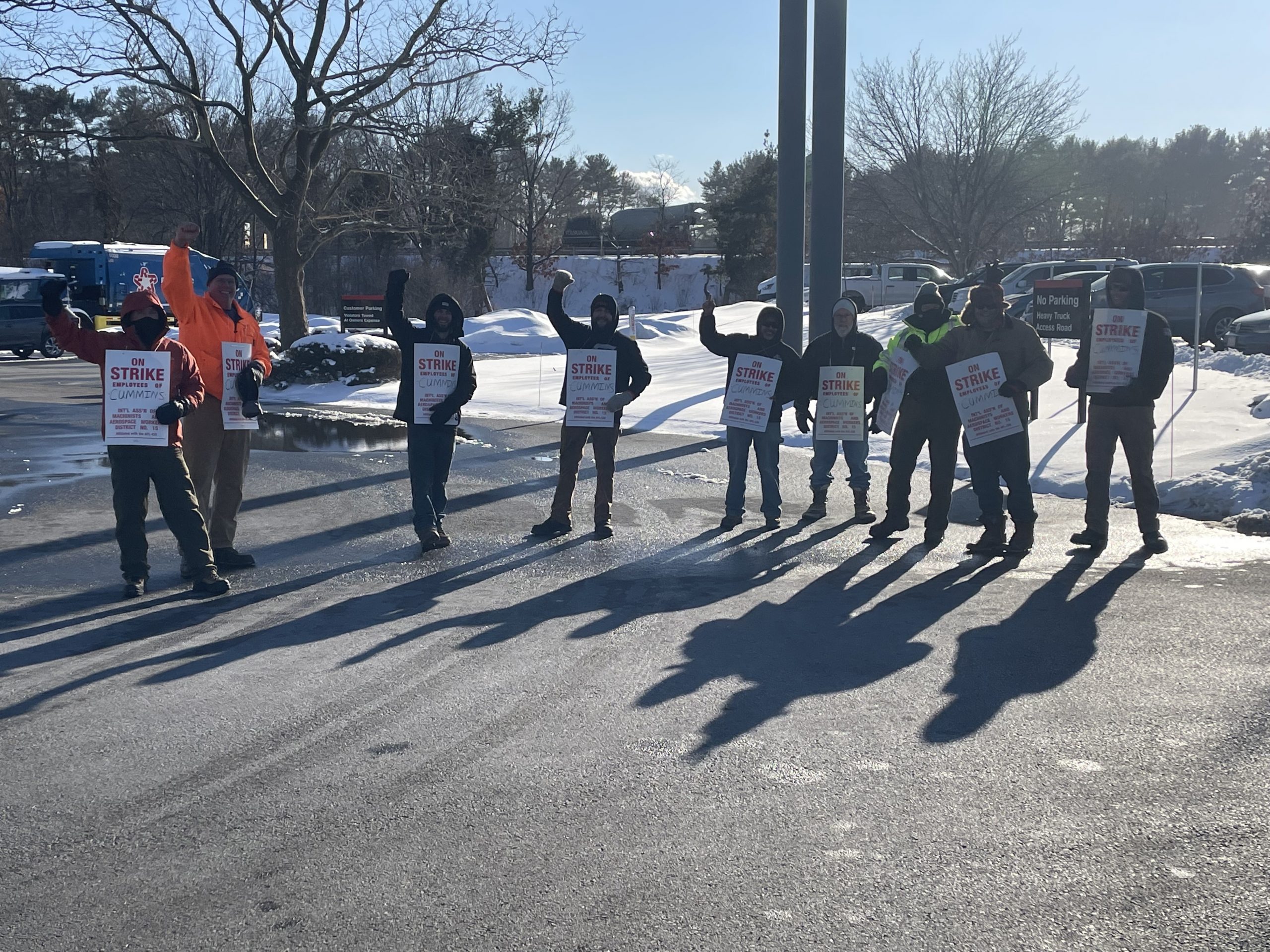 New England Machinists Union Members at Cummins on Strike for Respect, Fair Wages