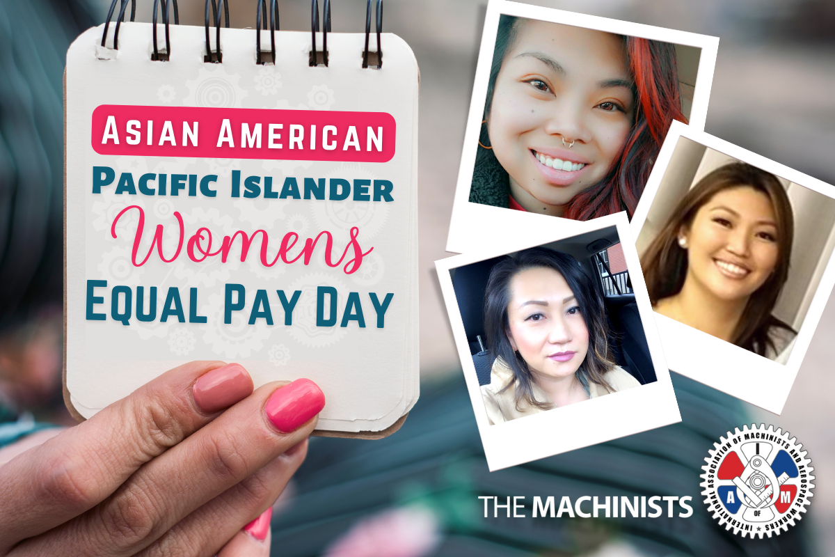 Today is Asian American, Native Hawaiian and Pacific Islander Women’s Equal Pay Day