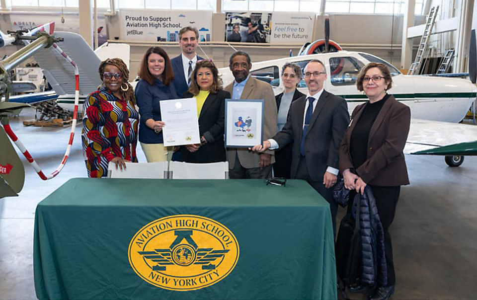 Machinists Union Partners with SUNY, New York High School to Train Next Generation of Aviation Leaders