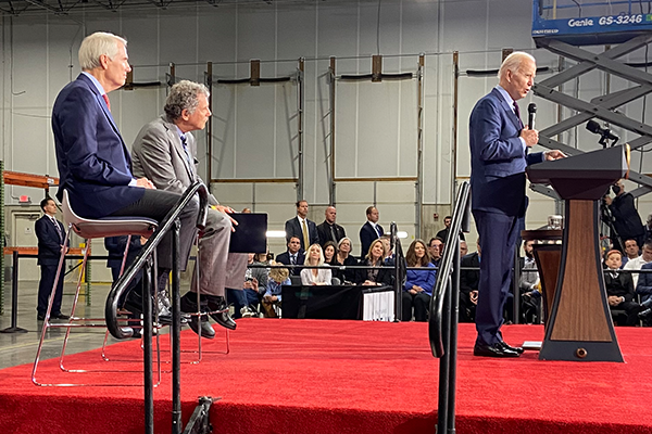 Ohio District 34 Member Meets President as Biden Makes Push for More Domestic Manufacturing