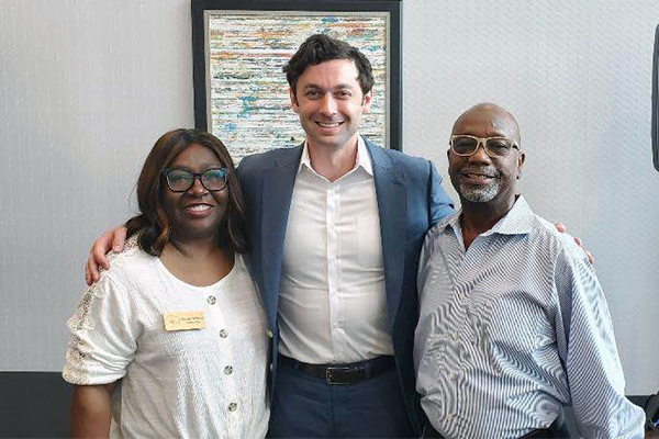 IAM Local 709 Member Honored by Georgia Senator Jon Ossoff