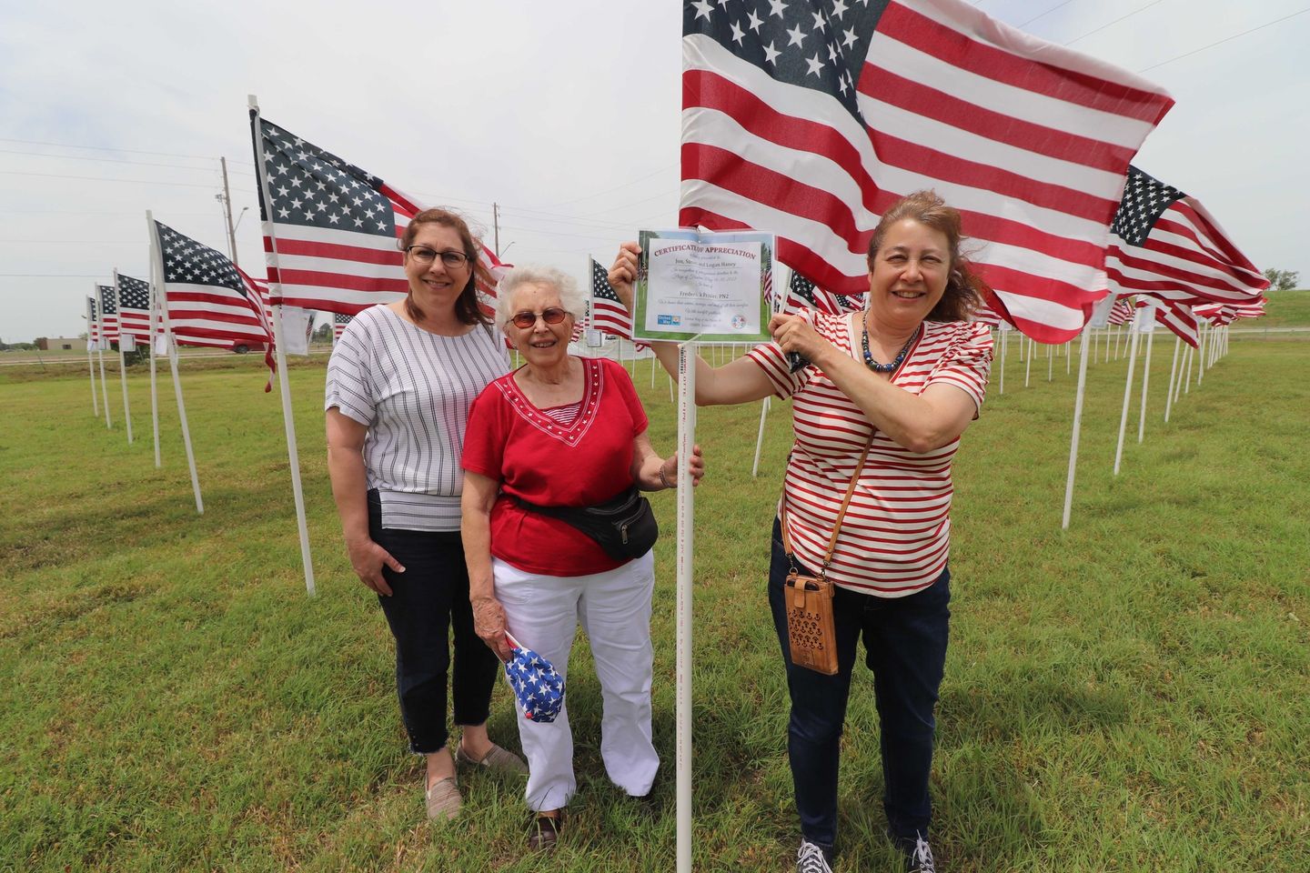 Wichita District 70 Partners with United Way to Salute U.S. Military with Flags of Freedom Memorial Weekend Program